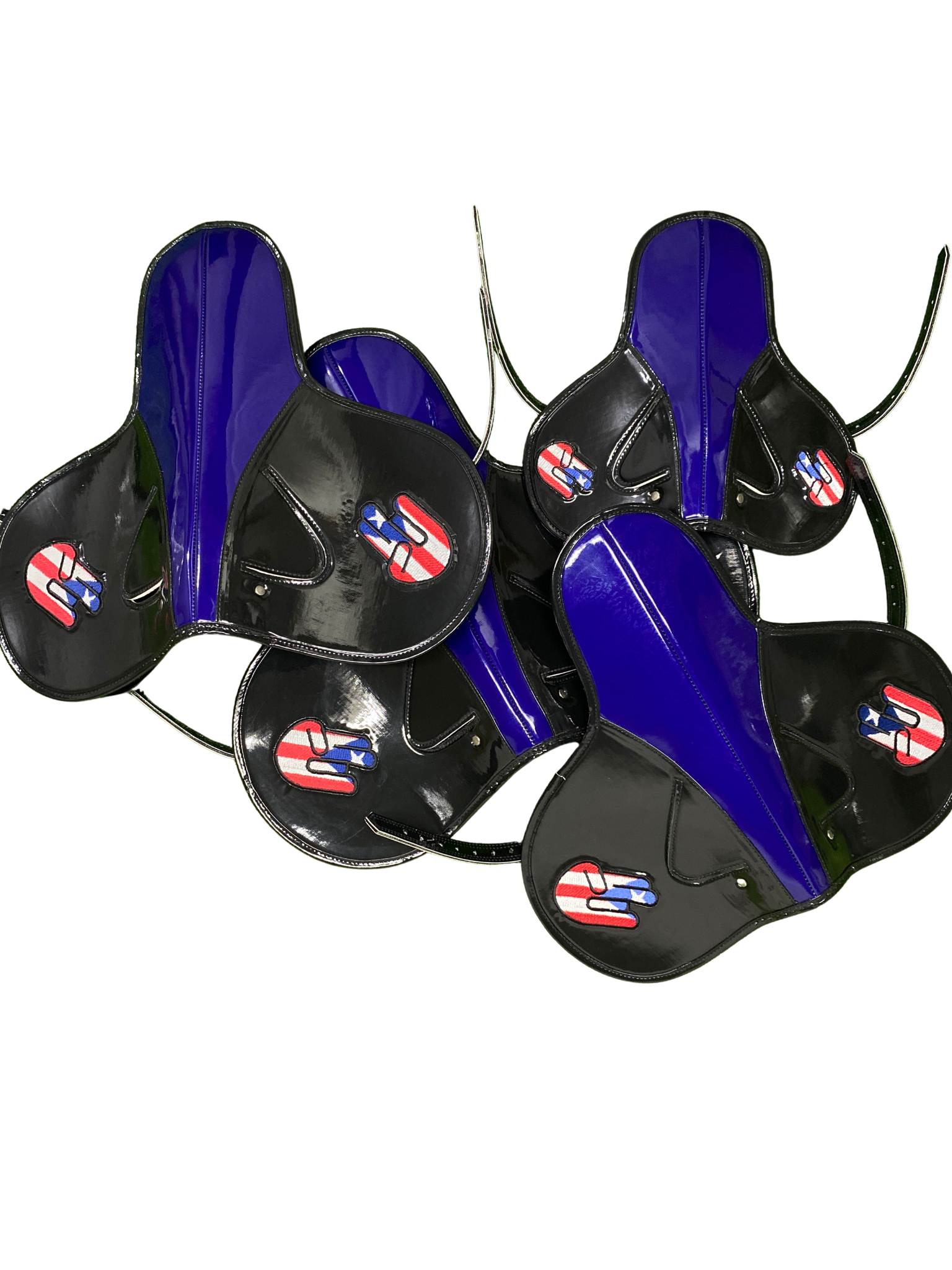 Black & Blue Racing Saddles Bundle | Jock Gears